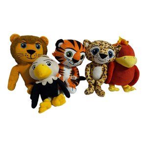 Lot Of 5 ATa Tigers Plush Stuffed Animals